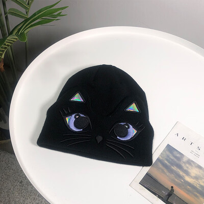 Pepe Korean Version cute cat knitting wool hat womens new outdoor all-around warm earmuff cap in autumn&winter
Pepe Korean Version cute cat knitting wool hat womens new outdoor all-around warm earmuff cap in autumn&winter