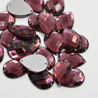 Sew on Rhinestone Acrylic Rhinestone Two Holes Garments Accessories PaleVioletRed Drop about 15mm wide 21mm long 5mm thic
Sew on Rhinestone Acrylic Rhinestone Two Holes Garments Accessories PaleVioletRed Drop about 15mm wide 21mm long 5mm thic
