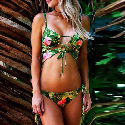 Roseonmyhand Fashion Women Print Bikini Set Swimwear Padded Bra Bandage Swimsuit Beachwear
Roseonmyhand Fashion Women Print Bikini Set Swimwear Padded Bra Bandage Swimsuit Beachwear