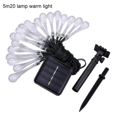 Solar String Lights LED Water Drop Solar Fairy Waterproof Lights For Garden Patio Yard Home Parties
Solar String Lights LED Water Drop Solar Fairy Waterproof Lights For Garden Patio Yard Home Parties