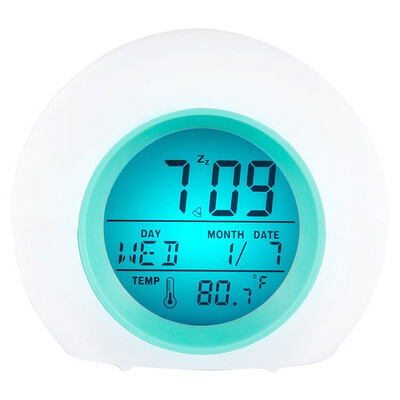 〖Follure〗7 Color LED Change Digital Glowing Alarm Clock Night Light for Bedroom Child HOT
〖Follure〗7 Color LED Change Digital Glowing Alarm Clock Night Light for Bedroom Child HOT