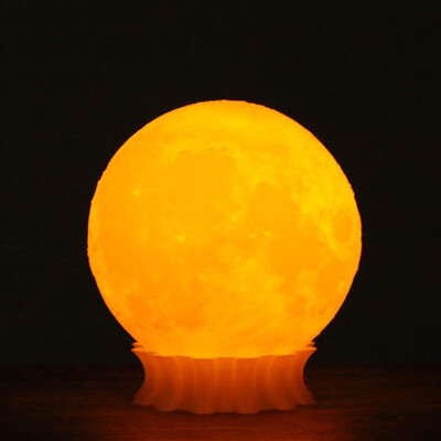 Tooarts 3D Printed Moon Lamp 3D Printing Lamp Modern Sculpture Home Decoration Ornament Artwork Modern Art Moon Lunar Decor Lighti
Tooarts 3D Printed Moon Lamp 3D Printing Lamp Modern Sculpture Home Decoration Ornament Artwork Modern Art Moon Lunar Decor Lighti