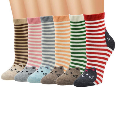 10 Pairs Novelty Cute Kitten Pattern Casual Design Adult Unisex Funny Sock for Autumn&Winter
10 Pairs Novelty Cute Kitten Pattern Casual Design Adult Unisex Funny Sock for Autumn&Winter