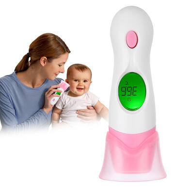 Greensen Skin Touch Baby Forehead&Ear Thermometer Digital Infrared Thermometer for Baby Adults
Greensen Skin Touch Baby Forehead&Ear Thermometer Digital Infrared Thermometer for Baby Adults