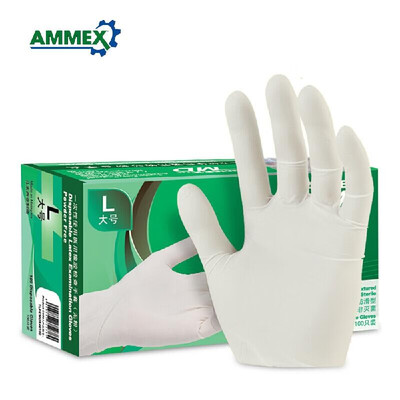 AMMEX Disposable Latex Gloves Thicken Rubber Powder Free Home Industry Food Medical Gloves 100pcspack
AMMEX Disposable Latex Gloves Thicken Rubber Powder Free Home Industry Food Medical Gloves 100pcspack