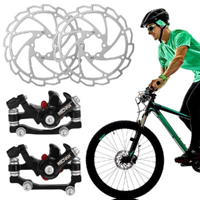 Bike Disc Brake Kit Front Rear Calipers Set 160mm Disc Rotors Cycling MTB Road Bicycle Brake Caliper Bike Accessory
Bike Disc Brake Kit Front Rear Calipers Set 160mm Disc Rotors Cycling MTB Road Bicycle Brake Caliper Bike Accessory