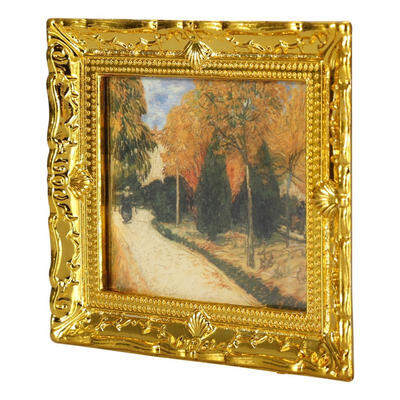 Greensen 112 Dollhouse Miniature Modern Home Room Wall Picture Oil Painting Autumn Gold Frame Decor
Greensen 112 Dollhouse Miniature Modern Home Room Wall Picture Oil Painting Autumn Gold Frame Decor