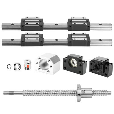 Greensen 2pcs HGR15-300mm Linear Guide Rail & 1pc RM1605-300mm Ballscrew & BF12BK12 Kit
Greensen 2pcs HGR15-300mm Linear Guide Rail & 1pc RM1605-300mm Ballscrew & BF12BK12 Kit