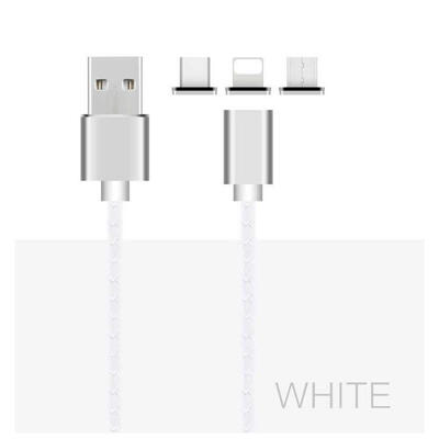Practical 3In1 Magnetic Data Cable Reversible Type-C Fast Charging Line For Android IOS Mobile Phone -2m
Practical 3In1 Magnetic Data Cable Reversible Type-C Fast Charging Line For Android IOS Mobile Phone -2m