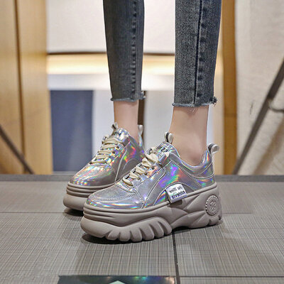 Thick-soled Platform Shoes European Station Womens Shoes Elevated&Colorful Torre Shoes Leisure Single Shoes Hong Kong Style
Thick-soled Platform Shoes European Station Womens Shoes Elevated&Colorful Torre Shoes Leisure Single Shoes Hong Kong Style