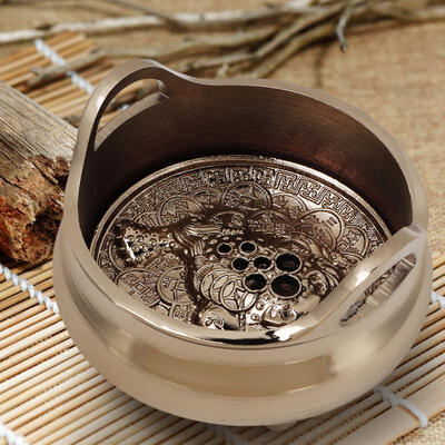 Greensen Elegant Alloy Craft Small Two-Ear Incense Burner Retro Mini Line Incense Bronze
Greensen Elegant Alloy Craft Small Two-Ear Incense Burner Retro Mini Line Incense Bronze