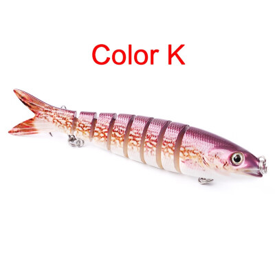 VISSEN 1PCS 1328cm 19g Fake Lures Artificial Multi-section Fishes Fishing Bait Flexible Baiting Lure Fishing Trolling Wobblers
VISSEN 1PCS 1328cm 19g Fake Lures Artificial Multi-section Fishes Fishing Bait Flexible Baiting Lure Fishing Trolling Wobblers