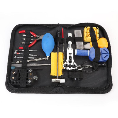 YD013 22 in 1 Watch Repair Tool Kit Watch Opener Band Link Pin Spring Bar Tool Set Watch Battery Replacement Tools
YD013 22 in 1 Watch Repair Tool Kit Watch Opener Band Link Pin Spring Bar Tool Set Watch Battery Replacement Tools