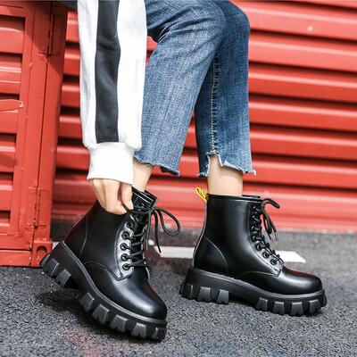 Muffin bottom Martin boots womens autumn&winter new light&versatile handsome womens b
Muffin bottom Martin boots womens autumn&winter new light&versatile handsome womens b