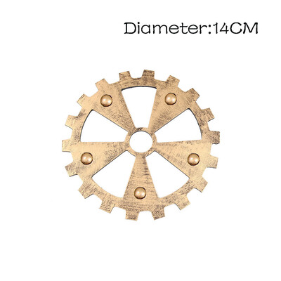 Toponeto European Modern Vintage Steampunk Gear Industrial Style Wall Home Decoration Sil
Toponeto European Modern Vintage Steampunk Gear Industrial Style Wall Home Decoration Sil