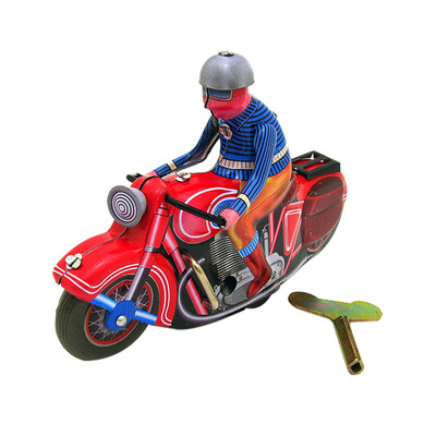 Siaonvr Tinplate Nostalgic Clockwork Chain Toy Photography Props Nostalgic Motorcycle
Siaonvr Tinplate Nostalgic Clockwork Chain Toy Photography Props Nostalgic Motorcycle