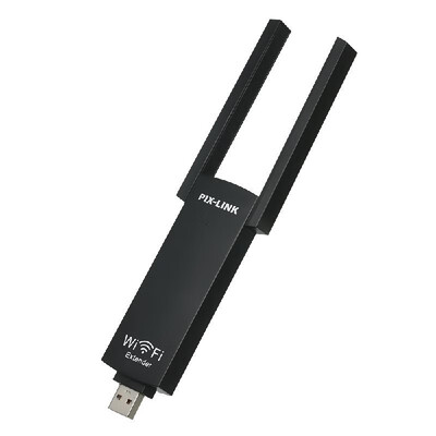 PIX-LINK USB Wi-Fi Range Extender Wireless Wifi Repeater Dual Antenna WiFi Signal Booster Amplifier AP Reapter 300Mbps 80211bgn
PIX-LINK USB Wi-Fi Range Extender Wireless Wifi Repeater Dual Antenna WiFi Signal Booster Amplifier AP Reapter 300Mbps 80211bgn