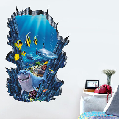 Siaonvr 3D Underwater World PVC Sticker Wall Stickers Wallpaper Living Room Decoration
Siaonvr 3D Underwater World PVC Sticker Wall Stickers Wallpaper Living Room Decoration