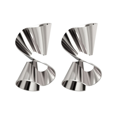 Gold Silver Color Wave Stud Earrings For Women Jewelry Geometrical Earrings Gold Chic Large Big Studs Earrings 
Gold Silver Color Wave Stud Earrings For Women Jewelry Geometrical Earrings Gold Chic Large Big Studs Earrings