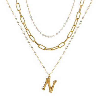 Tiny Pearl A-Z Fashion Personalized Letter Alphabet Pendant Necklace Gold Color Chain Initial Bib Charms For Women Jewelry
Tiny Pearl A-Z Fashion Personalized Letter Alphabet Pendant Necklace Gold Color Chain Initial Bib Charms For Women Jewelry