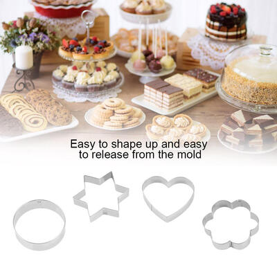 Greensen 12PcsSet Stainless Steel Cake Making Tool Heart Star Flower Round Shape Cookie Mold
Greensen 12PcsSet Stainless Steel Cake Making Tool Heart Star Flower Round Shape Cookie Mold