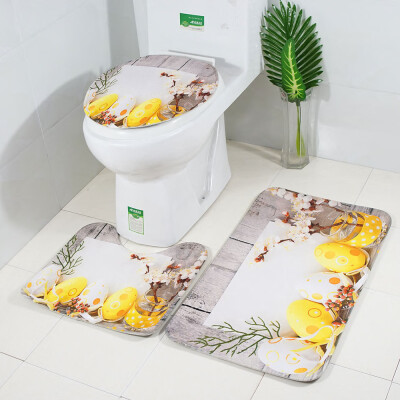 Toponeto 3Pcs Bathroom Non-Slip Cartoon Rabbit Egg Pedestal Rug Lid Toilet Cover Bath Mat
Toponeto 3Pcs Bathroom Non-Slip Cartoon Rabbit Egg Pedestal Rug Lid Toilet Cover Bath Mat