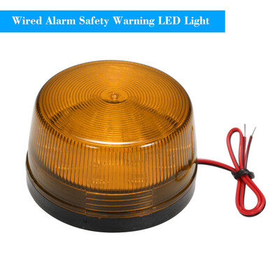 Wired Alarm Strobe Signal Safety Warning LED Light Flashing Waterproof 12V 120mA Safely Security for Alarm System Orange
Wired Alarm Strobe Signal Safety Warning LED Light Flashing Waterproof 12V 120mA Safely Security for Alarm System Orange