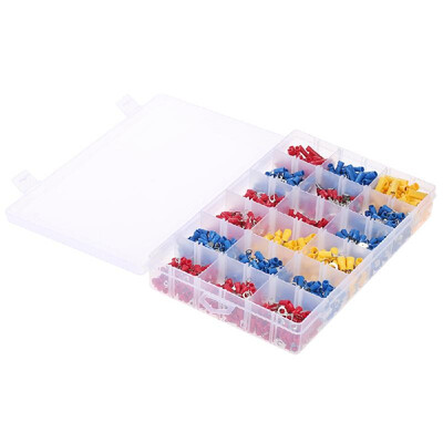 1200PCS Assorted Insulated Terminals 10 Kinds Copper Crimp Electrical Wire Cable Connector Kit Cord Ring End Set
1200PCS Assorted Insulated Terminals 10 Kinds Copper Crimp Electrical Wire Cable Connector Kit Cord Ring End Set