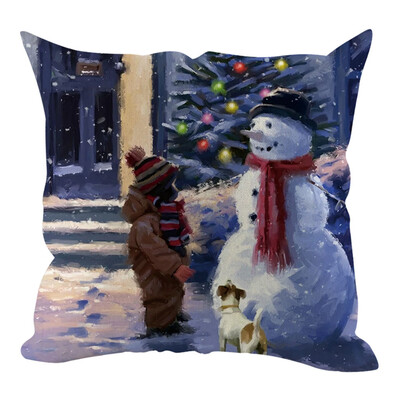 Siaonvr Christmas Pillow Cover Pillowcases Decorative Sofa Cushion Cover Home Decoration
Siaonvr Christmas Pillow Cover Pillowcases Decorative Sofa Cushion Cover Home Decoration