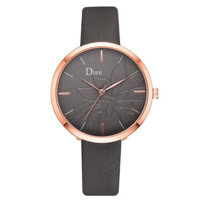 Fashion Womens Watches Lotus pattern scale Ladies Quartz Wristwatch Temperament Leather Strap Minimalism Clock Reloj Mujer
Fashion Womens Watches Lotus pattern scale Ladies Quartz Wristwatch Temperament Leather Strap Minimalism Clock Reloj Mujer