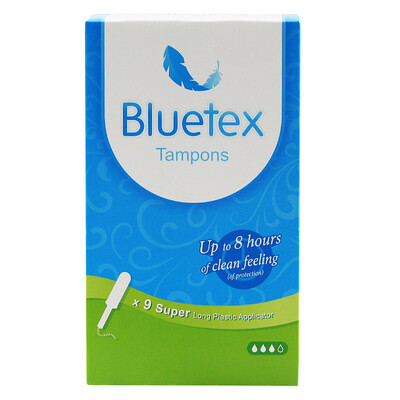 Sapphire Bluetex long tube tampon unscented large flow 9 box catheter type built-in sliver Germany imported
Sapphire Bluetex long tube tampon unscented large flow 9 box catheter type built-in sliver Germany imported