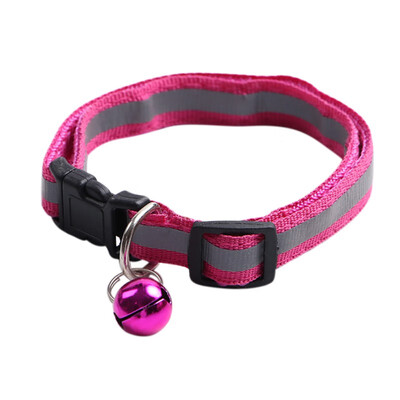Reflective Nylon Pet Buckle Collar with bell for Small Dogs&Kittens Pet Safe Travel Necessity
Reflective Nylon Pet Buckle Collar with bell for Small Dogs&Kittens Pet Safe Travel Necessity