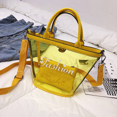 Temperament jelly transparent bag handbag 2019 new wave fashion handbag shoulder bag large capacity diagonal cross child package
Temperament jelly transparent bag handbag 2019 new wave fashion handbag shoulder bag large capacity diagonal cross child package