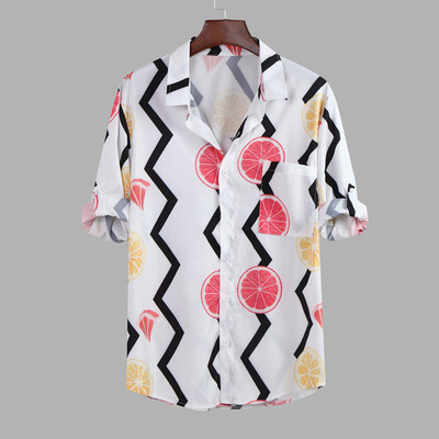 Toponeto Mens Autumn Winter Casual Turn-down Collar Button Print Half Sleeve Top Blouse
Toponeto Mens Autumn Winter Casual Turn-down Collar Button Print Half Sleeve Top Blouse