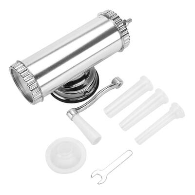 Greensen 2 LB Aluminum Alloy Sausage Stuffer Maker Meat Filler Kit for Home Use Durable Sausage Stuffer Sausage Stuffer Kit
Greensen 2 LB Aluminum Alloy Sausage Stuffer Maker Meat Filler Kit for Home Use Durable Sausage Stuffer Sausage Stuffer Kit