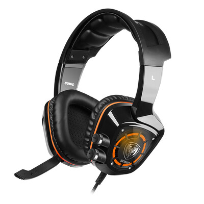 Somic G910 USB Gaming Headset 71 Surround Sound Vibration for Game Player with LED Light
Somic G910 USB Gaming Headset 71 Surround Sound Vibration for Game Player with LED Light