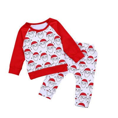 Baby Girls Boys Christmas Print Cartoon TopPants 2pcs Clothing Sets Newborn Infant Spring Autumn Fashion Soft Cotton Sets
Baby Girls Boys Christmas Print Cartoon TopPants 2pcs Clothing Sets Newborn Infant Spring Autumn Fashion Soft Cotton Sets