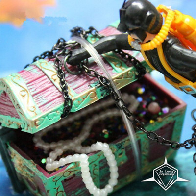 Aquarium Ornament Treasure Treasure Figure Treasure Figure Action Fish Diver Tank Ornament Aquarium Landscape
Aquarium Ornament Treasure Treasure Figure Treasure Figure Action Fish Diver Tank Ornament Aquarium Landscape