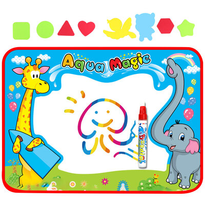Doodle Mat Water Drawing Mat With 2 Pens&8 Molds for Kids Educational Toy Gift No Mess Magic Painting Mat 283"x205
Doodle Mat Water Drawing Mat With 2 Pens&8 Molds for Kids Educational Toy Gift No Mess Magic Painting Mat 283"x205