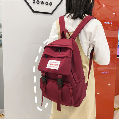 Ins womens Korean high school Korean high school college students ancient feeling fashion double-shoulder bag
Ins womens Korean high school Korean high school college students ancient feeling fashion double-shoulder bag