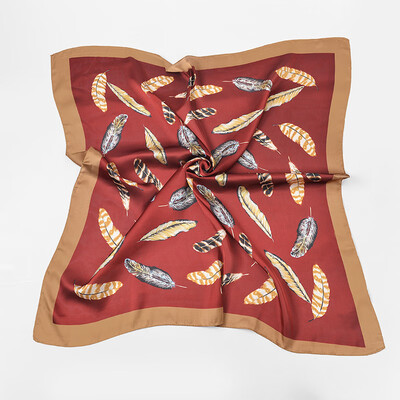 Spring&summer new ladies Korean version of the decorative square scarf silk print feather scarves professional wild small scarf
Spring&summer new ladies Korean version of the decorative square scarf silk print feather scarves professional wild small scarf