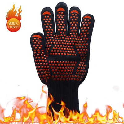 BBQ Gloves Heat Resistant Grill Gloves Insulated Oven Mitts Non-Slip Gloves for Cooking Baking Smoker Fireplace
BBQ Gloves Heat Resistant Grill Gloves Insulated Oven Mitts Non-Slip Gloves for Cooking Baking Smoker Fireplace
