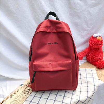 Schoolbag female Korean high school students ins wind bf campus simple ancient feeling girl backpack Japanese backpack
Schoolbag female Korean high school students ins wind bf campus simple ancient feeling girl backpack Japanese backpack