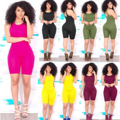 US Women Casual Sleeveless Bodycon Romper Jumpsuit Club Bodysuit Short Pants Size M L XL
US Women Casual Sleeveless Bodycon Romper Jumpsuit Club Bodysuit Short Pants Size M L XL