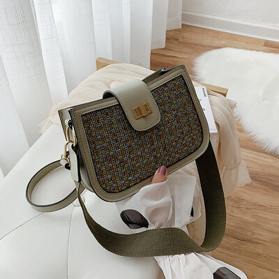 Ins super fire bag female bag new 2019 stitching fashion Korean version of the shoulder bag trend Messenger bag wide shoulder strap
Ins super fire bag female bag new 2019 stitching fashion Korean version of the shoulder bag trend Messenger bag wide shoulder strap