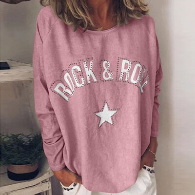 Starmoon Womens Round Neck T-shirts Casual Long Sleeve Tee Shirts Ladies Printed Blouses
Starmoon Womens Round Neck T-shirts Casual Long Sleeve Tee Shirts Ladies Printed Blouses