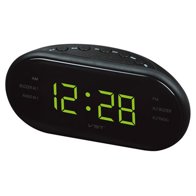 Modern AMFM LED Clock Radio Electronic Desktop Digital Table Clocks Snooze Function-25
Modern AMFM LED Clock Radio Electronic Desktop Digital Table Clocks Snooze Function-25