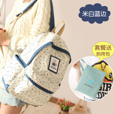 Canvas shoulder bag girl high school students bag junior high school students Korean version of the tide backpack Sen department s
Canvas shoulder bag girl high school students bag junior high school students Korean version of the tide backpack Sen department s