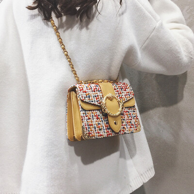 High-end bag handbags new 2019 fashion messenger bag wild ins chain bag texture woolen shoulder bag
High-end bag handbags new 2019 fashion messenger bag wild ins chain bag texture woolen shoulder bag