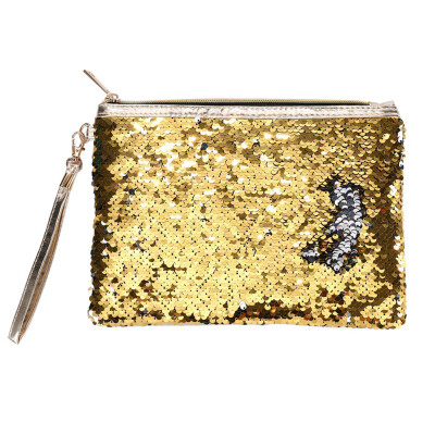 Gobestart Women Girls Fashion Double Color Sequins Bag Storage Bag Ladies Purse Pouch
Gobestart Women Girls Fashion Double Color Sequins Bag Storage Bag Ladies Purse Pouch